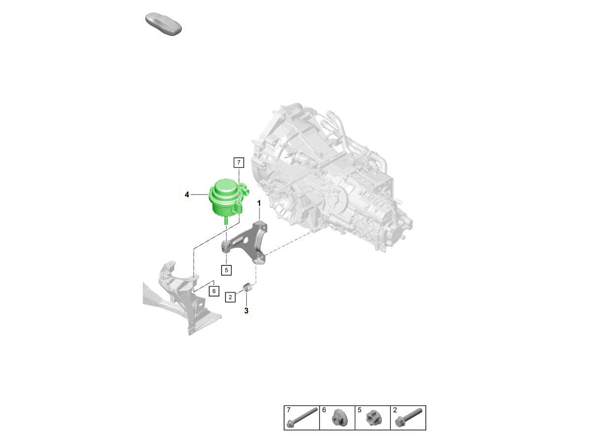 PADM exploded view 981