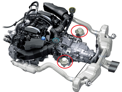 porsche active drivetrain mount